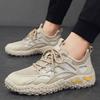 Spring and Summer Mesh Breathable Lightweight Soft Sole Anti Slip Outdoor Driving Travel Sports Casual Men's Trendy Shoes