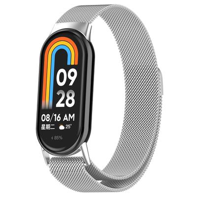 Per Xiaomi Smart Band 10 Cinturino Magnetico di Ricambio Comodo per Sport Acciaio Inossidabile