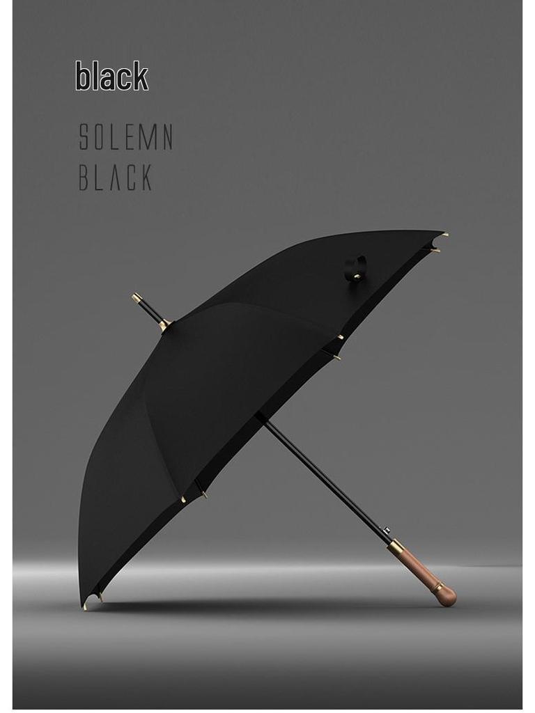 OLYCAT Olika Luxus Langstiel Doppelschirm - Winddicht, Sturmfest, Große Größe mit Kundenspezifischem Logo