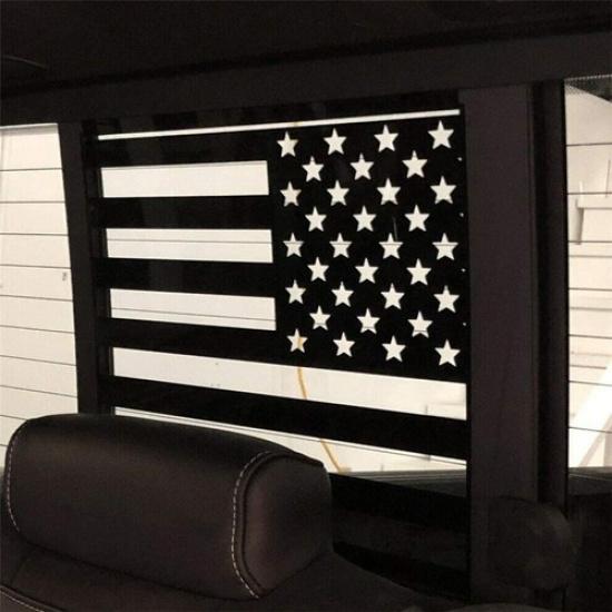 n Flag Rear Center Window Decal Sticker Cover For Toyota Tacoma 2016-