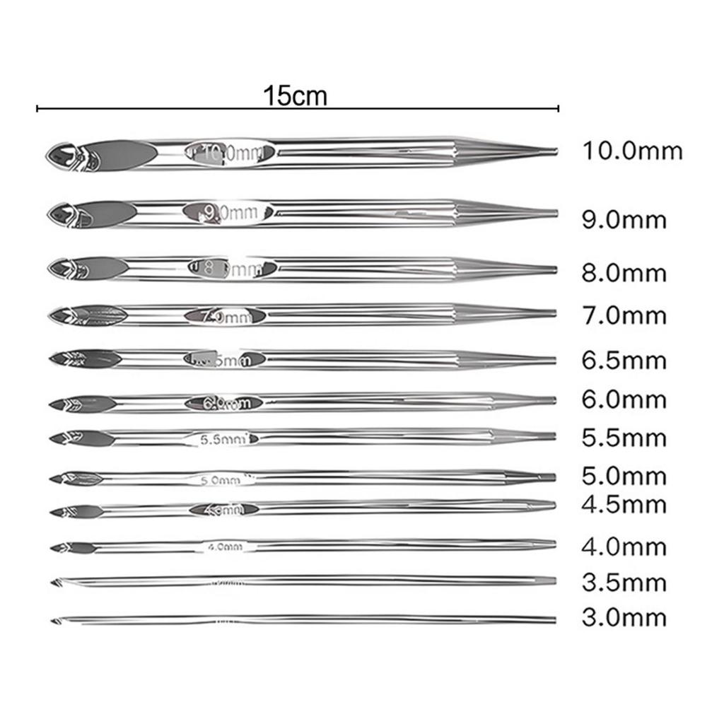 Circular Knitting Needle Set Interchangeable Practical Handicraft Craft Tool for Needlework