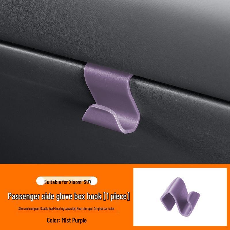 Xiaomi SU7 Car Interior Accessories: Glove Box Seat Hooks in Original Car Color