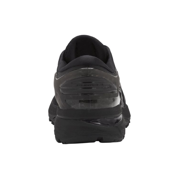 Asics Gel-Kayano 25 Spliced Lace-Up Fabric Synthetic Leather Low-Top Running Shoes Women Sneaker Black 1012A026-002