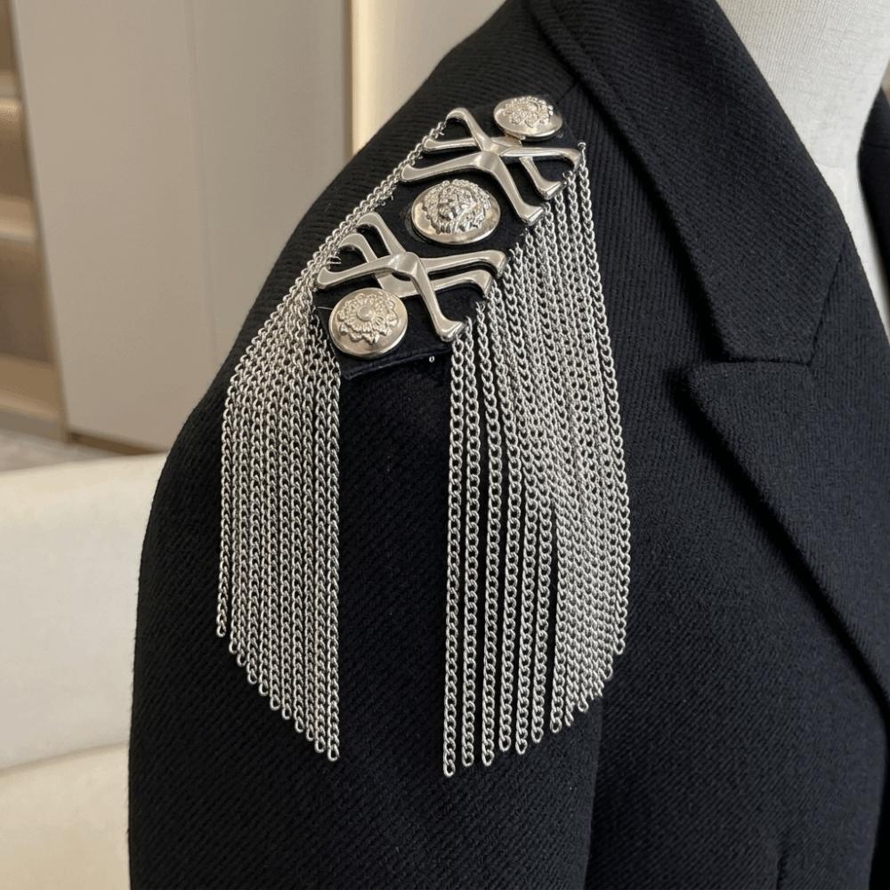 Classic Shoulder Board Dynamic Visual Effects Shoulder Mark Tassel Epaulettes  Theatrical Cosplay