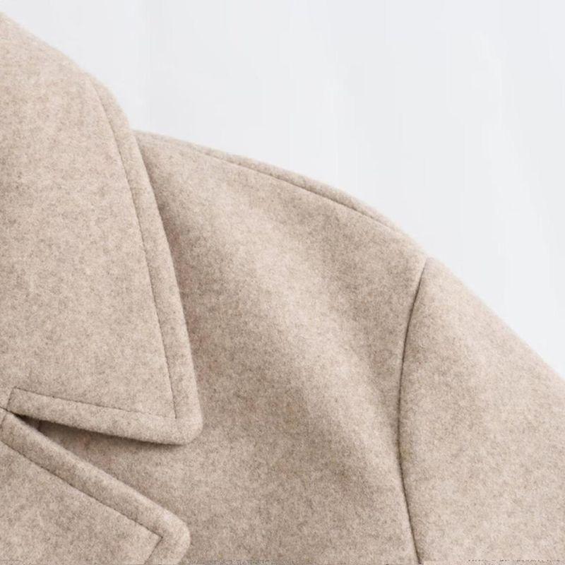 Kaslead New Arrival Women's Clothing Fashion Style Fashion Minimalist Soft Loose Overcoat Outwear 3046269