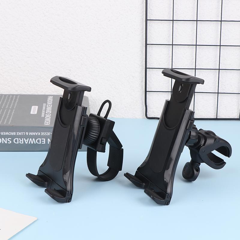 1Pc Bike Tablet Holder Indoor Gym Treadmill Handlebar Bracket Stand For Tablet Mobile Phone Support For 4-12Inch Devices Ipad