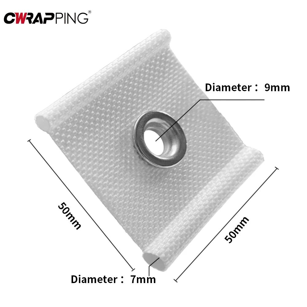 Multifunctional Camping Awning Hook Clip RV Caravan with Holes Outdoor Camping Light Hanger Tent Hanger Car Accessories 4PCS