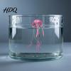 Aquarium Decoration No Fading Faux Jellyfish Soft Silicone Fluorescent Realistic Floating Accessory