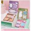 1PACK cartoon combination sticky notesins creative message alien N times pasted student cute notebook sticky notes