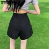 Bow Design Sense Niche Solid Pleated Suit Skirt Ladies Summer Chic Versatile High Waist A Line Half Mini Skirt