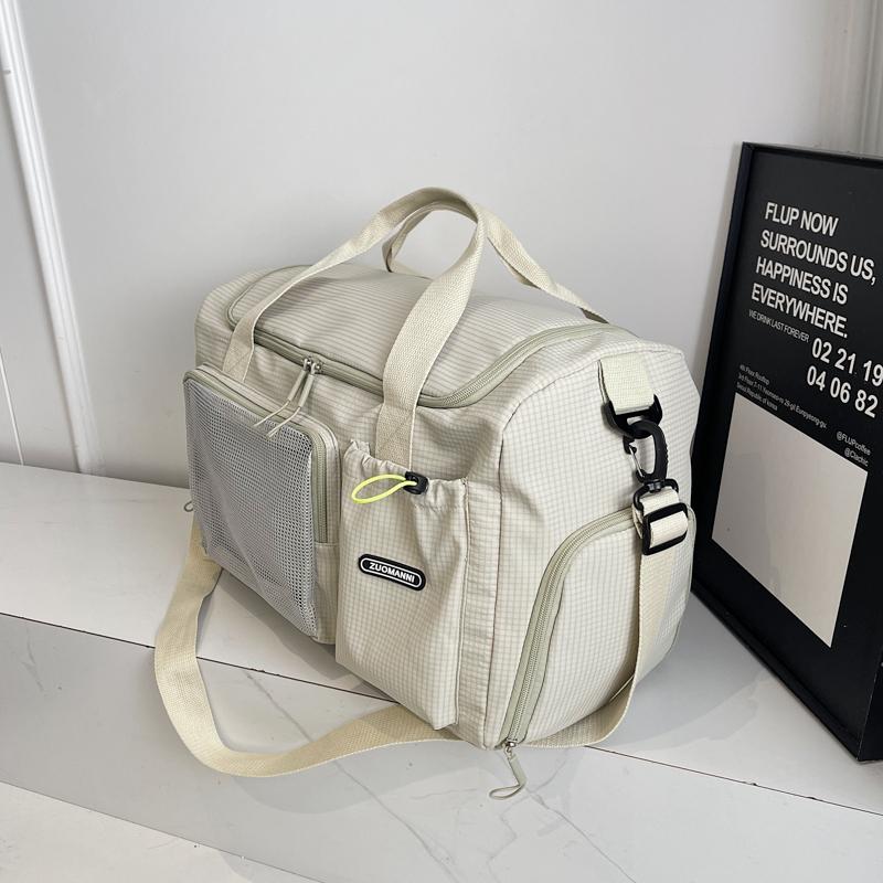 Sports Fitness Bag Wet and Dry Separate Swimming Crossbody Bag Lightweight Large Capacity Short-Distance Travel Shoulder Bag