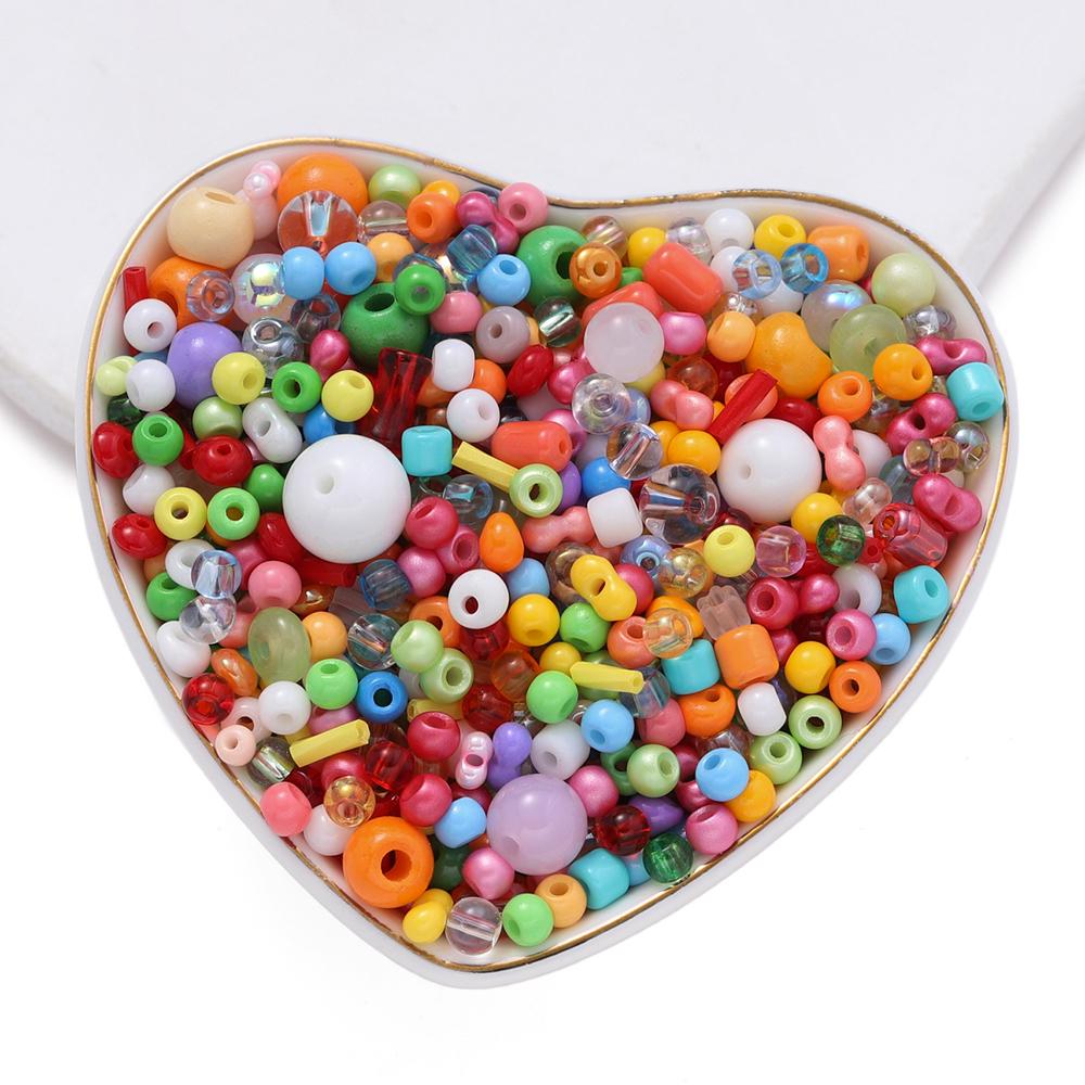 10g Marge rotunde din sticlă fațetată amestecate, distanțiere libere, sticlă de cristal, perle, articole pentru artizanat, pentru realizarea bijuteriilor, accesorii pentru brățări DIY