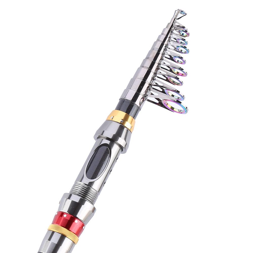 5 Size High Quality Carbon Fiber Portable Hard Fishing Rod Poles Freshwater Fishing Accessory