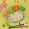 Kids Training Chopsticks Cartoon Animal Chopsticks Elementary Learning Chopstick Reusable Chopstick Chopsticks Learner Helper