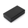 Black Metal Enclosure Box Heat Dissipation Case 80x50x20mm For Wiring Boards And Industrial Automation utilizes Housing