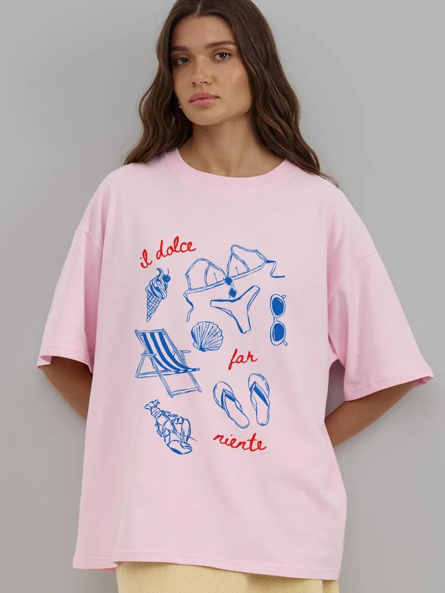 Jellyfish “mesmerizing movement” print T‑shirt XL