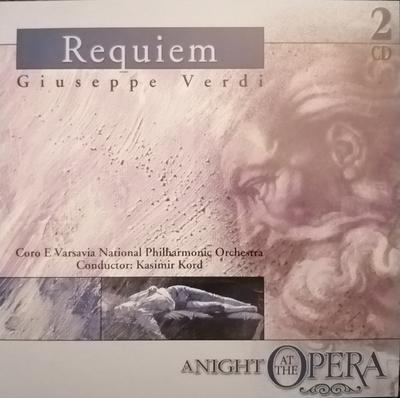 CD GIUSEPPE VERDI - Requiem ANATO012 A Night At The  2003 Europe Classical Used