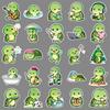 50 Cute Kawaii Turtle Stickers - Googly-Eyed Animal Graffiti for Journals & Guitars