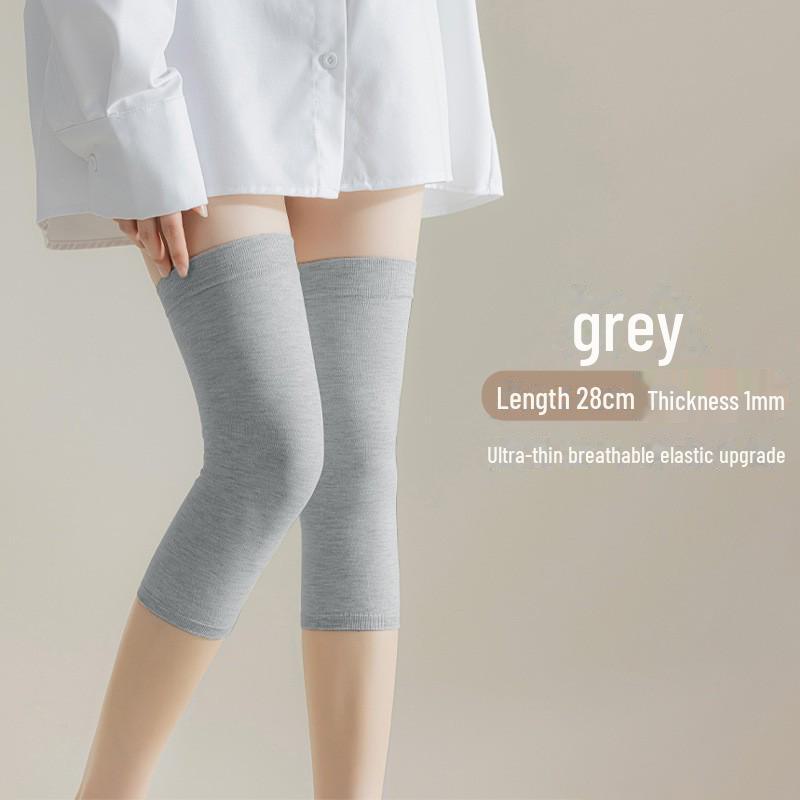 Women’s Summer Knee-High Non-Slip Thin Stockings - Anti-Snag, Extended Length for Air-Conditioned Rooms