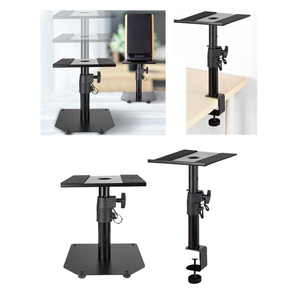 Stand, Speaker Holder with Adjustable Height for Home Use