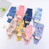 Kids' Fleece-Lined Thermal Pants for Fall/Winter, Boys & Girls Cotton Inner Base Layer, Small/Medium Sizes