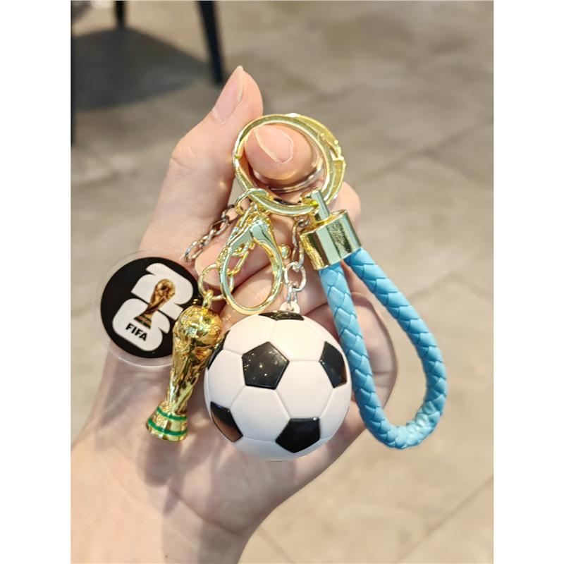 FIFA World Cup Soccer Keychain Accessory Sport Memorabilia Bag Charm Gift