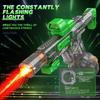 Simulated Firing with Recoil Electric Water Gun Toys Full Automatic Sensor Lights Water Pistol Summer Outdoor Games for Children