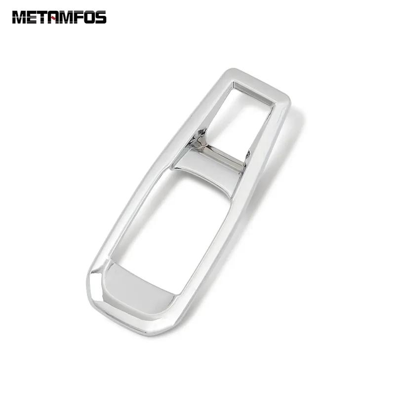 Gear Shift Box Cover For Peugeot 3008 GT 2016- /4008 2016-/5008 2017- Chrome Handbrake Trim Interior Accessories