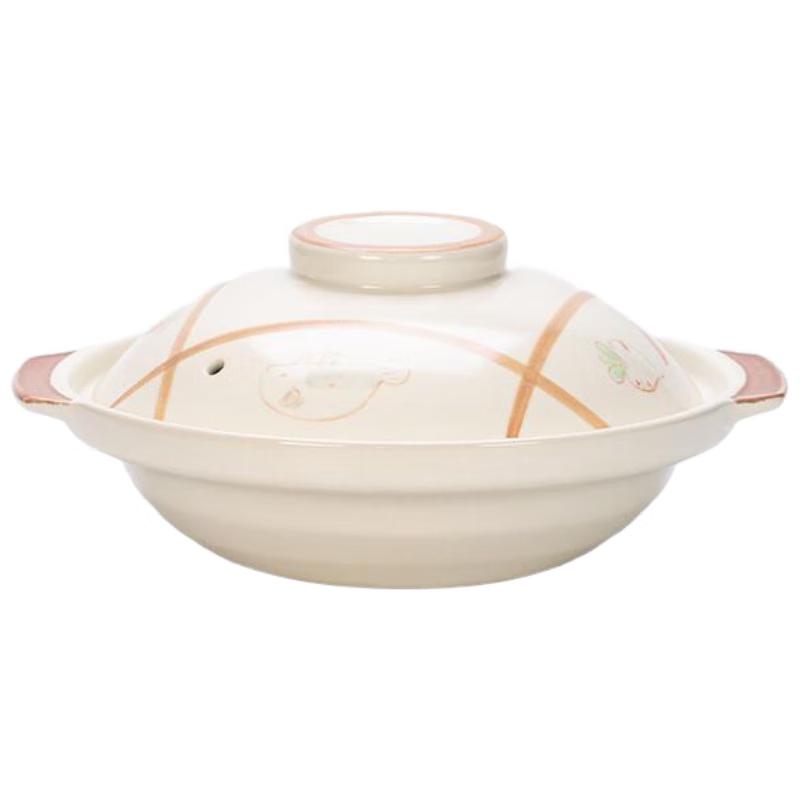 Lichuan Huaxing 50cm Ceramic Flat-Bottom Casserole Pot