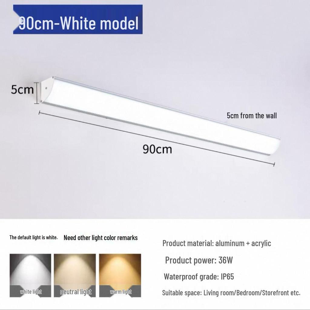Waterproof LED Outdoor Wall Light for Balcony, Terrace, or Entrance 
