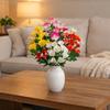 18-head Calla Lily Artificial Bouquet High Pole Home Living Room Decoration Simulation Calla Lily Flowers with Leaves