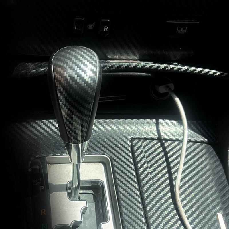 Automatic Gear Shift Knob Leather Shifter Lever Stick For Toyota Corolla Camry Yaris Rav4 For Lexus IS GS LS RX ES Models