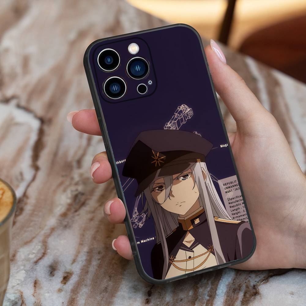 1 Stück Klassisches Anime 86 Eighty Six Mode Handyhülle Silikon Weich Für IPhone 16 15 14 13 12 11 Plus Pro Max Plus