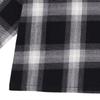 Tiffany Black Check Crop Shirt  T54uab010 
