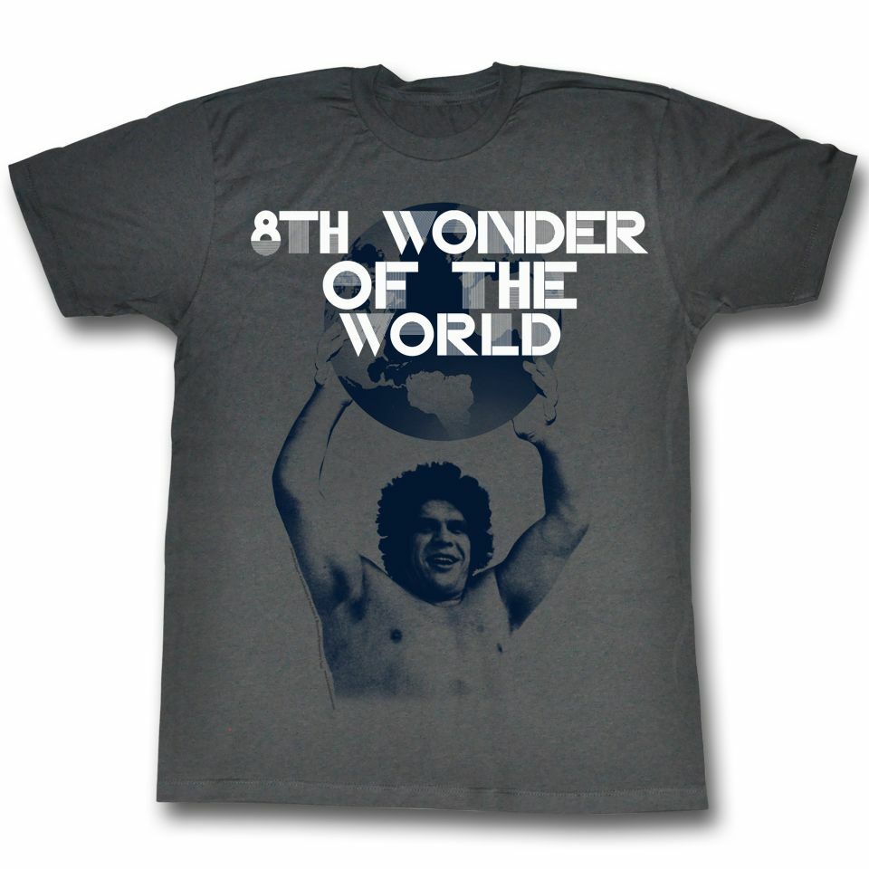 Andre The Giant World Cup Graphite T-Shirt XXXL