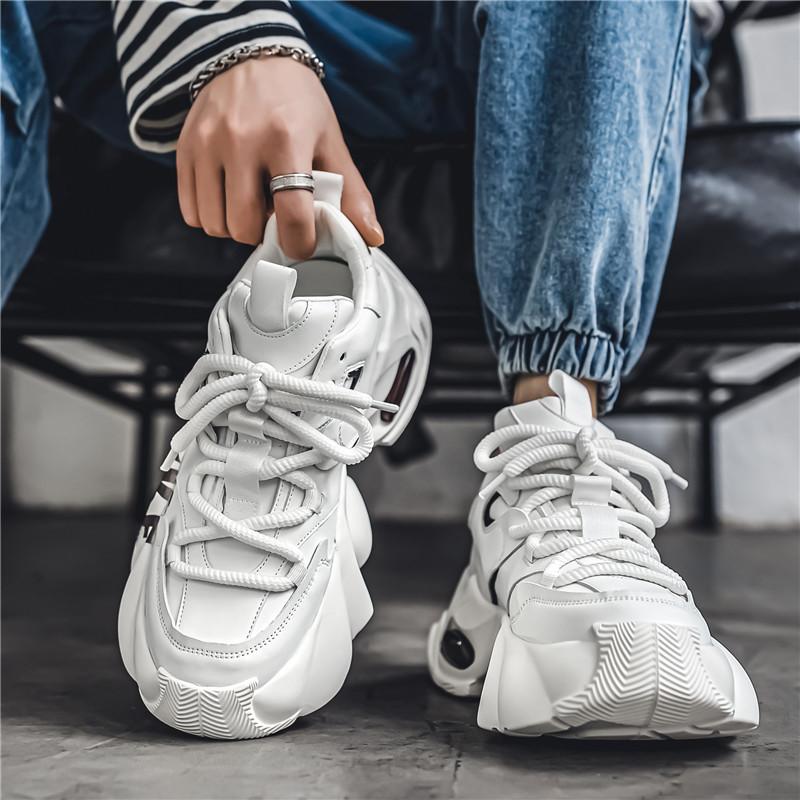 2024 Fashion Chunky Sneakers Men Designer Shoes Letter Print Original Men's Sneakers Comfortable Casual Sneaker Man Tenis Hombre
