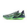 Li Ning Gamma Basketball Shoes Men's Low Top Black Green ABAV035-25