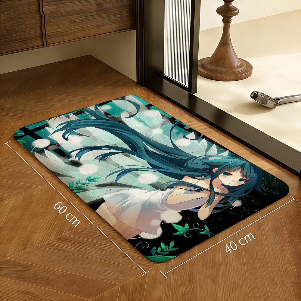 Horror Game The Song Of Saya Floor Mat INS Style Soft Bedroom Floor House Laundry Room Mat Anti-skid Household Carpets
