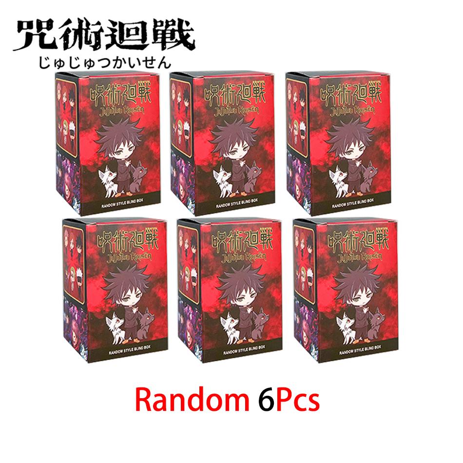 6 styles Jujutsu Kaisen Satoru Gojo Yuji Collection Anime Figure Blind box Creative Statue Figure Surprise Gift Box Premium Quality