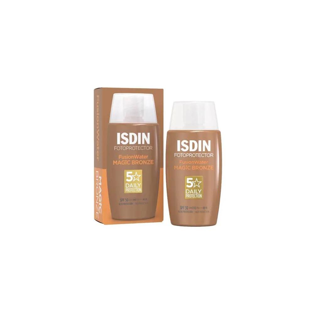 Isdin Sun Cream Photo Protector Fusion Water Color Bronze SPF50, 50 мл
