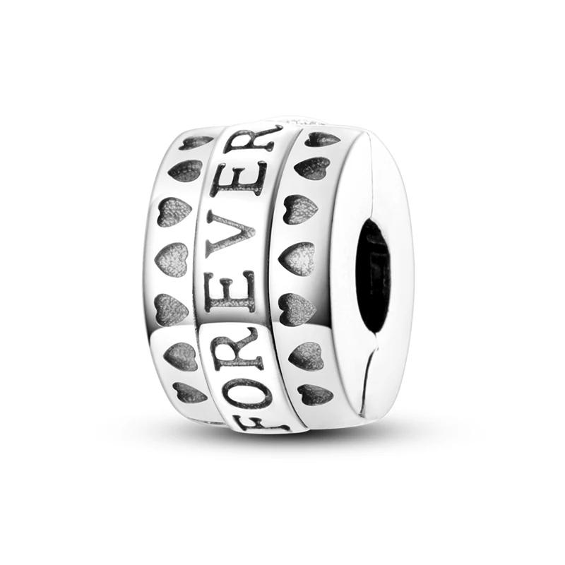 Copper Heart Circular Animal Beads Fit Original Charm Bracelet Women Diy Fashion Copper Jewelry Making