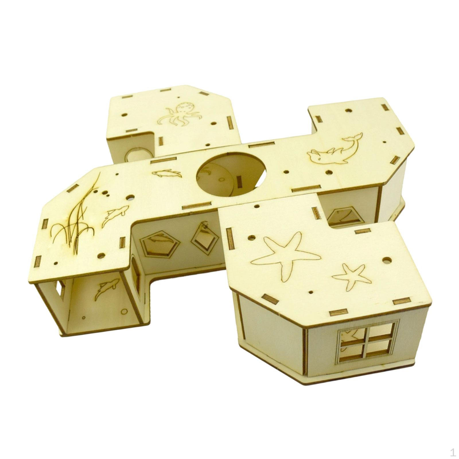 

DIY Exercise Path for Hamsters And Squirrels 22cmx22cmx5cm