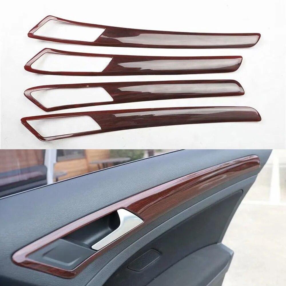 For Volkswagen Golf 7 2014-2018 Car Interior Door Handle Bowl Strips Trim Car Styling Molding 4pcs/set