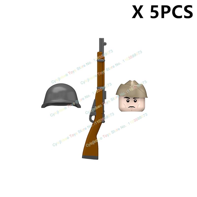 N661-670 NEW Military infantry Soldies Warriors Action Figures Building Blocks Accessories Collection Children's Toys Gifts