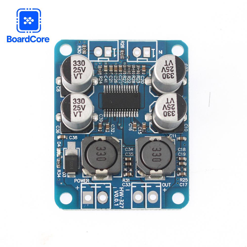 DC PBTL Mono Digital Audio Power Amplifier Board Module 8-24V TPA3118 60W Single Channel Digital Amp Module for Audio DIY