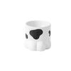 Slanted Mouth Ceramic Cat Bowl Large Capacity High Foot Bowl Drinking Bowl Water Bowl  Pet Feeding