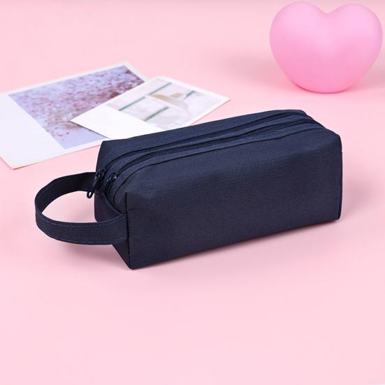 DYS Pencil Case, with Easy Grip Handle Design, Large Capacity Pen Durable Oxford Pouch, for Kids Art School Supplies Stationery