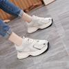New Spring and Autumn Daddy Shoes Ins Mountaineering Shoes Thick-soled Heightening Casual Sports Shoes X
