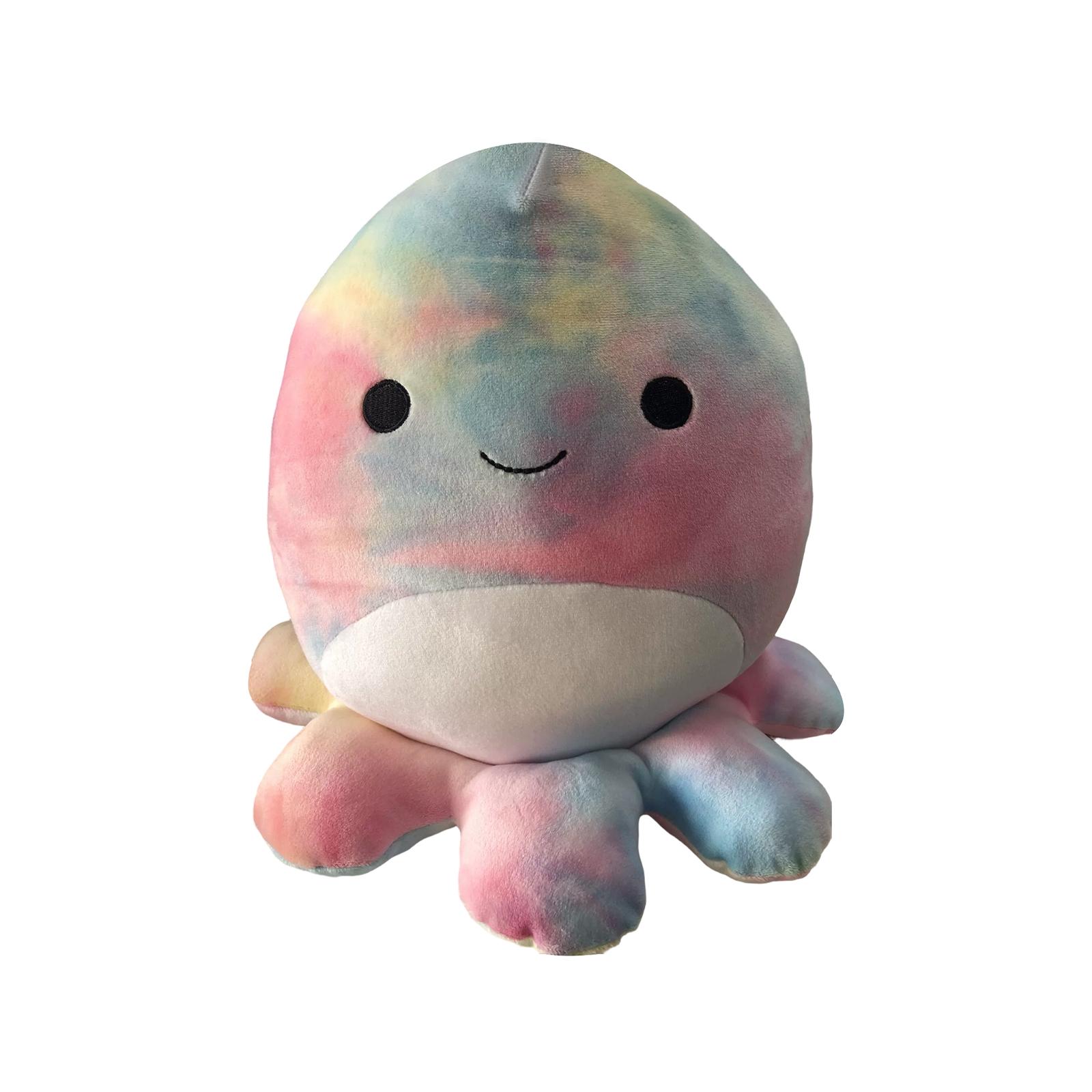 

Cute, Colorful And Soft Pillow Animal Ball Plush Toy, Squid Doll, Birthday Gift, Commemorative Collection, For Friends And Kid One Size