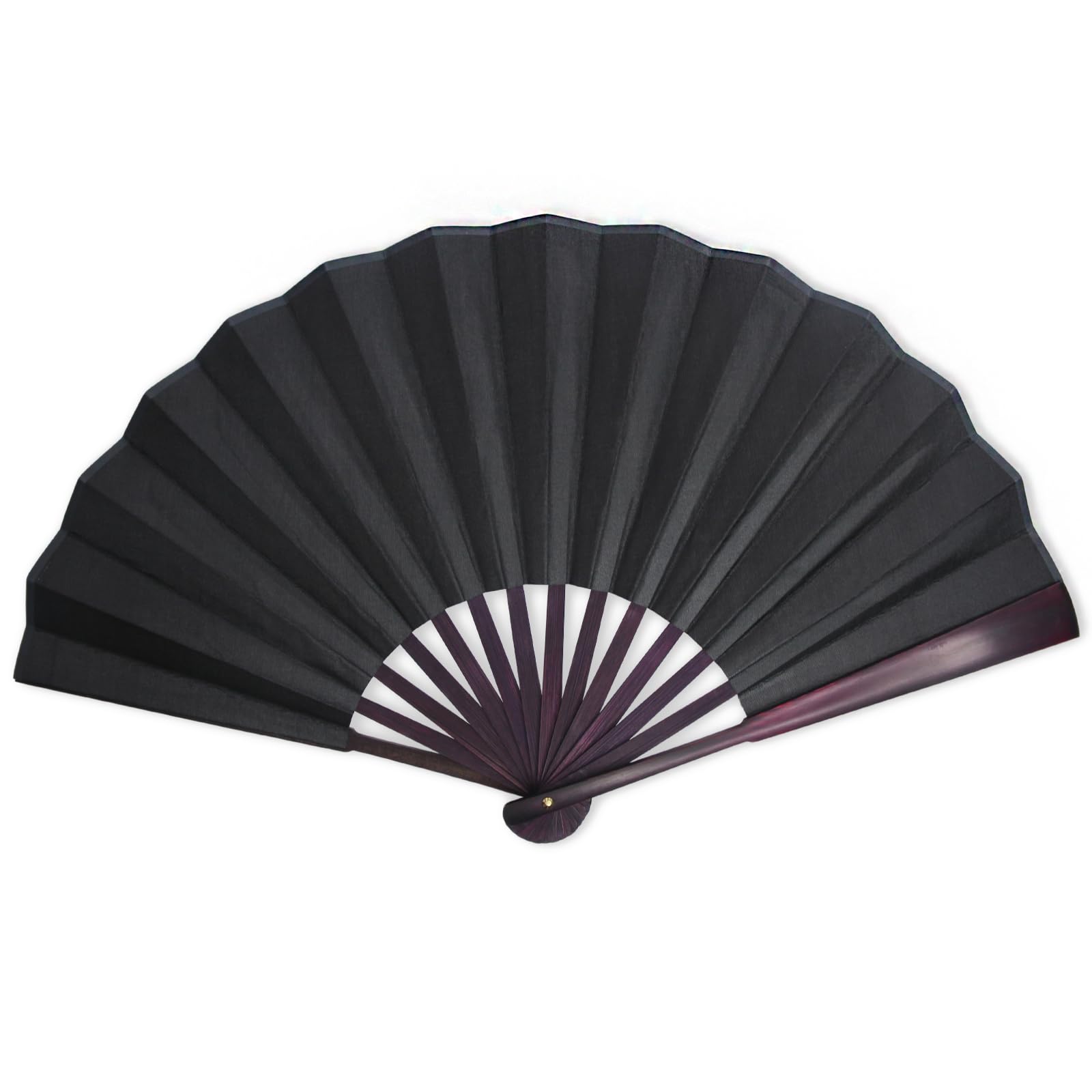 

Black Silk Folding Dance Japanese Fireworks Summer Plain [boshiho] Men s Fan, Fan, DIY, Stylish, Style, Festival, Festival,